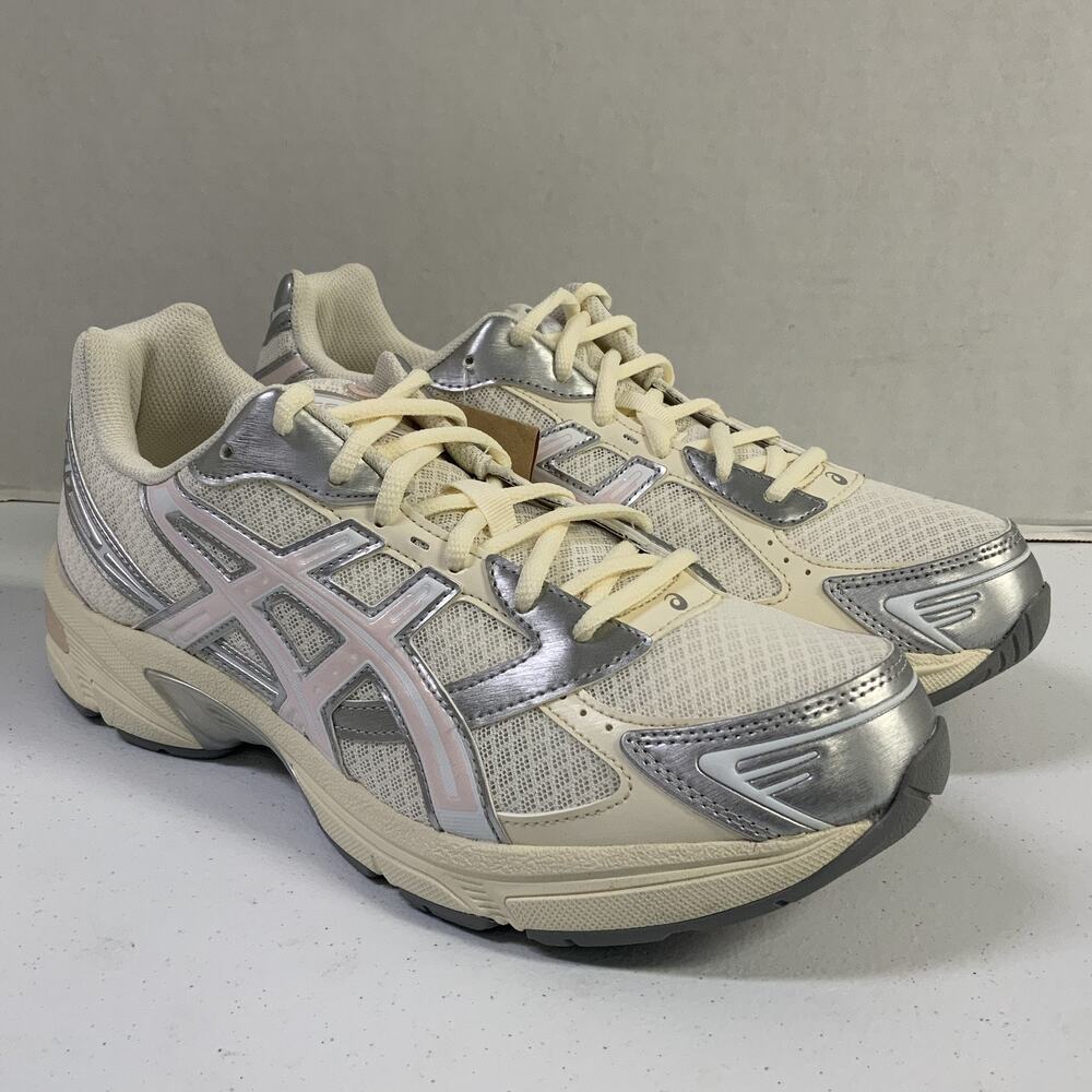 ASICS Gel 1130 Cream Pink Cloud 1203A899 105 Size 7 Retro Mesh Runner White